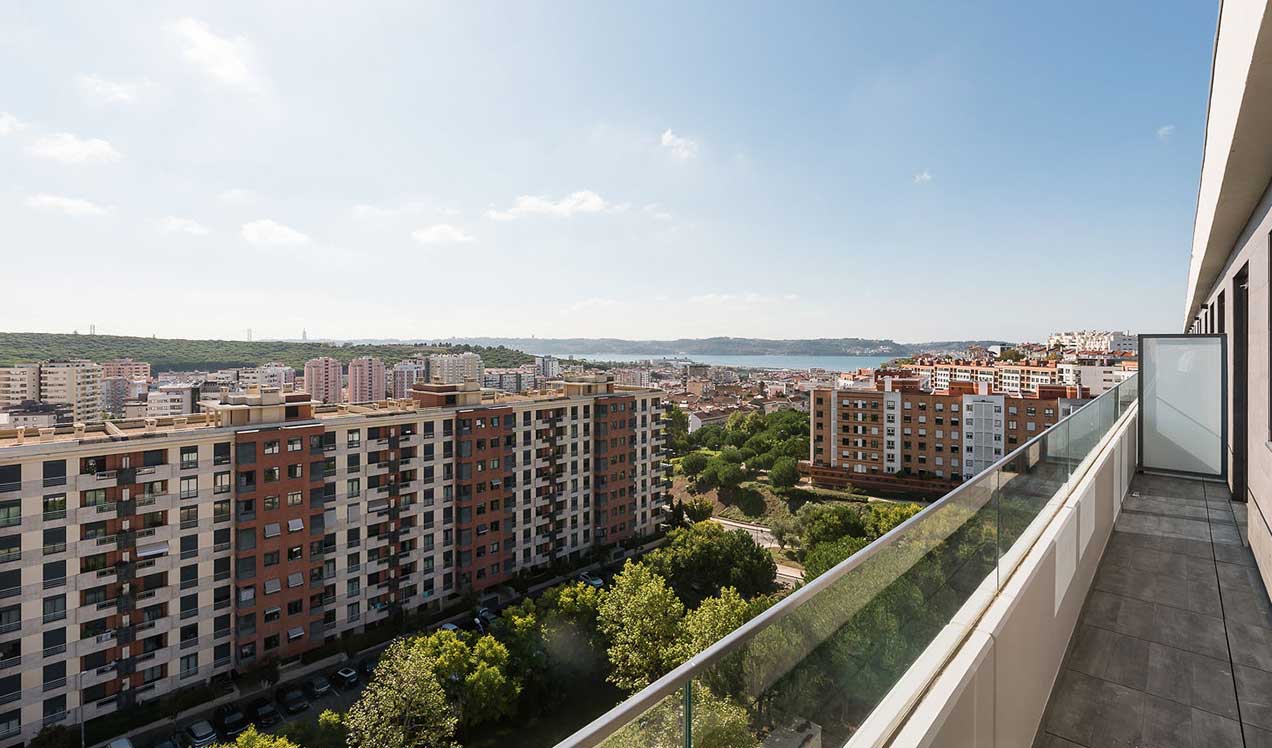 Novas construções em Lisboa | Célere Miraflores Fachada